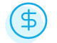 Spectra Lending Icon Dollar Sign